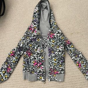 Tokidoki grey reversible jacket